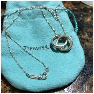 Tiffany & Co. 925 Silver 1837 Interlocking Circles